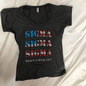 3/$20 Sigma sigma sigma T-shirt